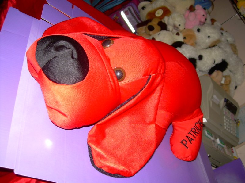 RED PATRICK DOG TOY(5 sizes) RED PATRICK DOG TOY(5 sizes)