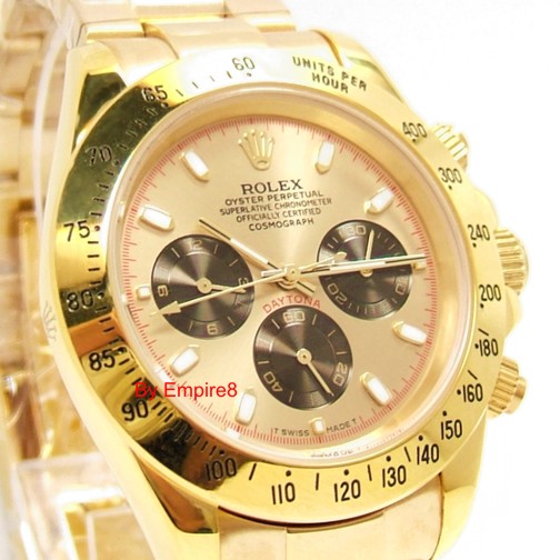 Full 18K Gold .Rolex .Daytona: gold rolex daytona. Full 18K Gold .Rolex .Daytona: